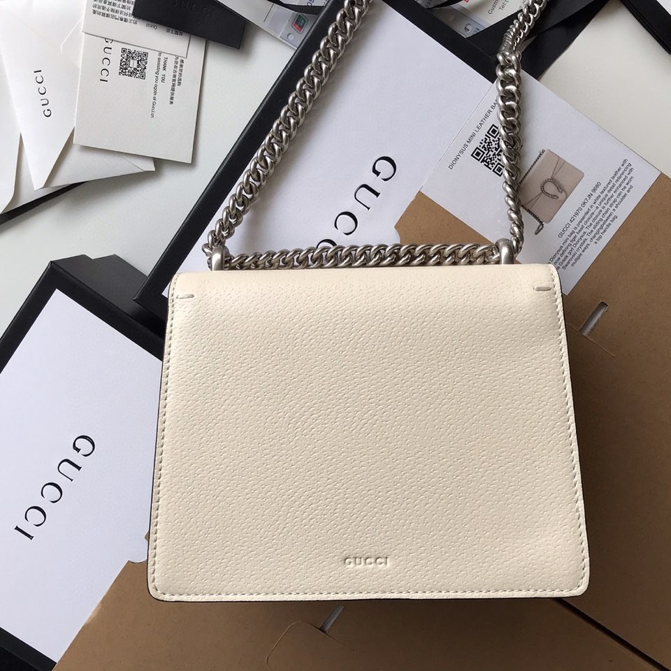 Gvc*1 DIONYSUS LEATHER MINI BAG 7.5"Wx6"Hx2"D