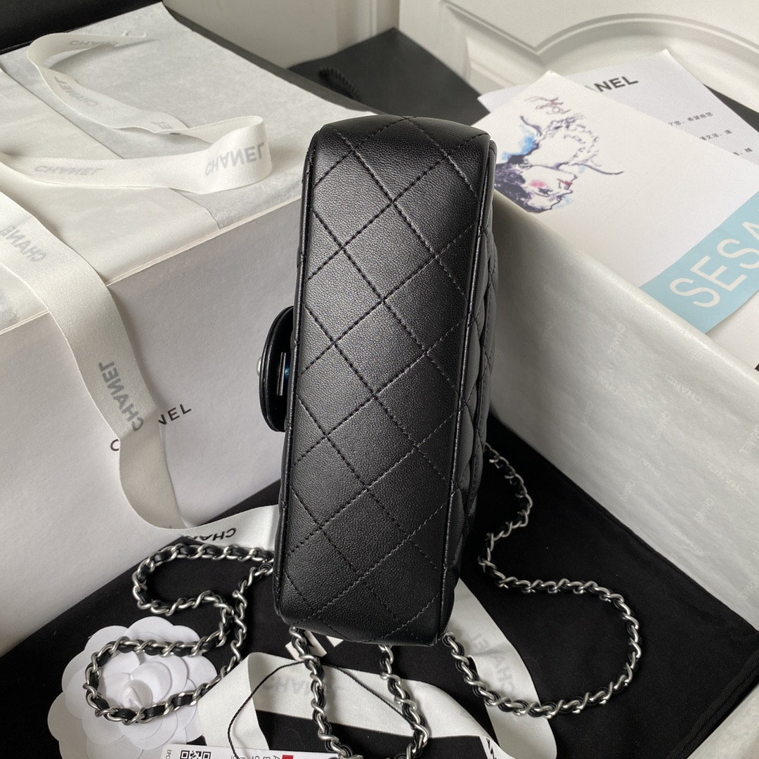 Ch**el MINI FLAP BAG 4.7 × 7.8 × 2.3 in
