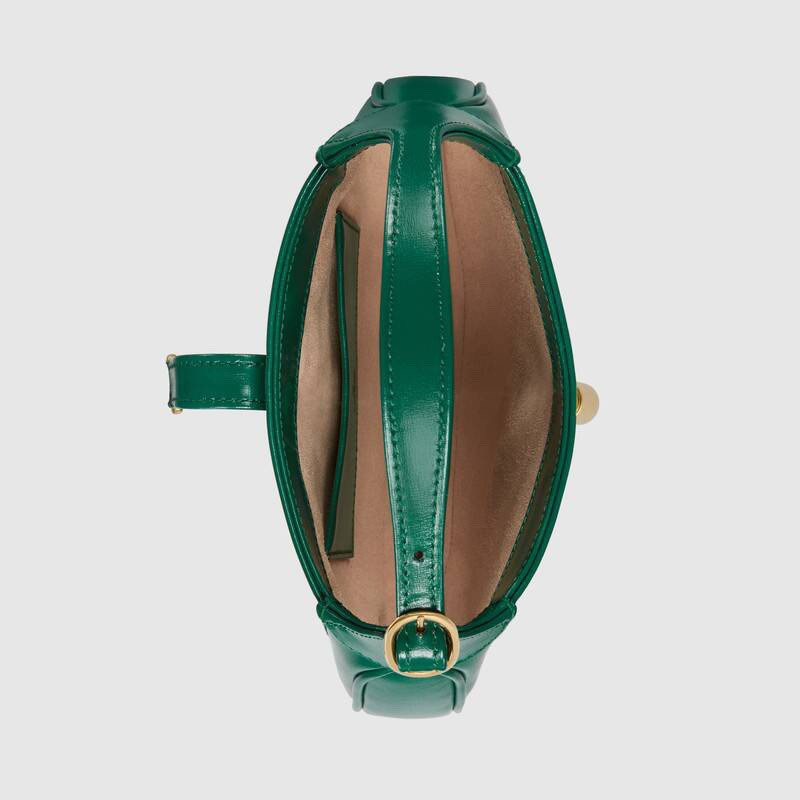 Gvc*1 JACKIE 1961 MINI SHOULDER BAG Green 7.5"W x 5.1"H x 1.2"D