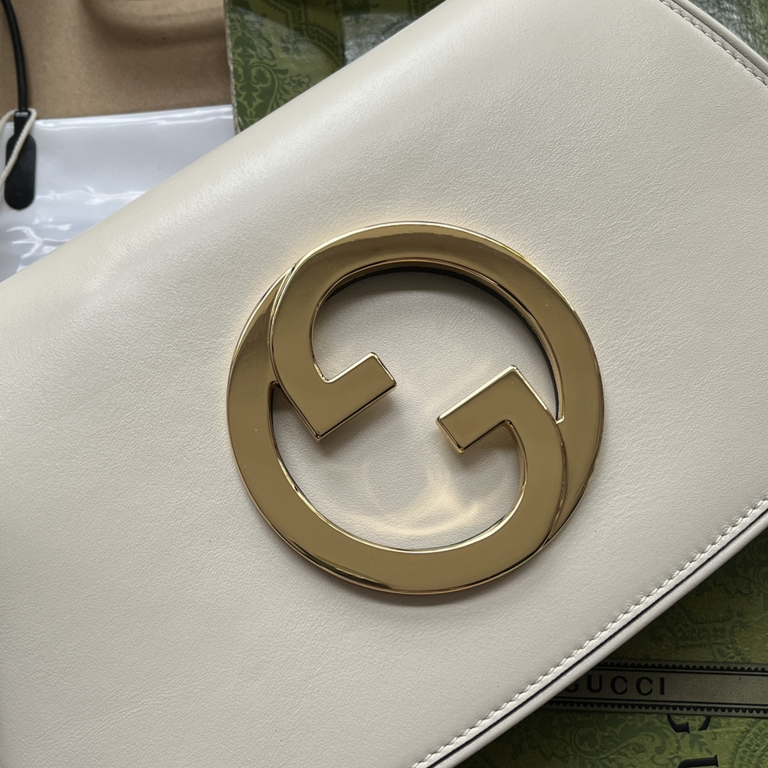 Gvc*1 BLONDIE SHOULDER BAG WHITE 11"W x 6.3"H x 1.6"D