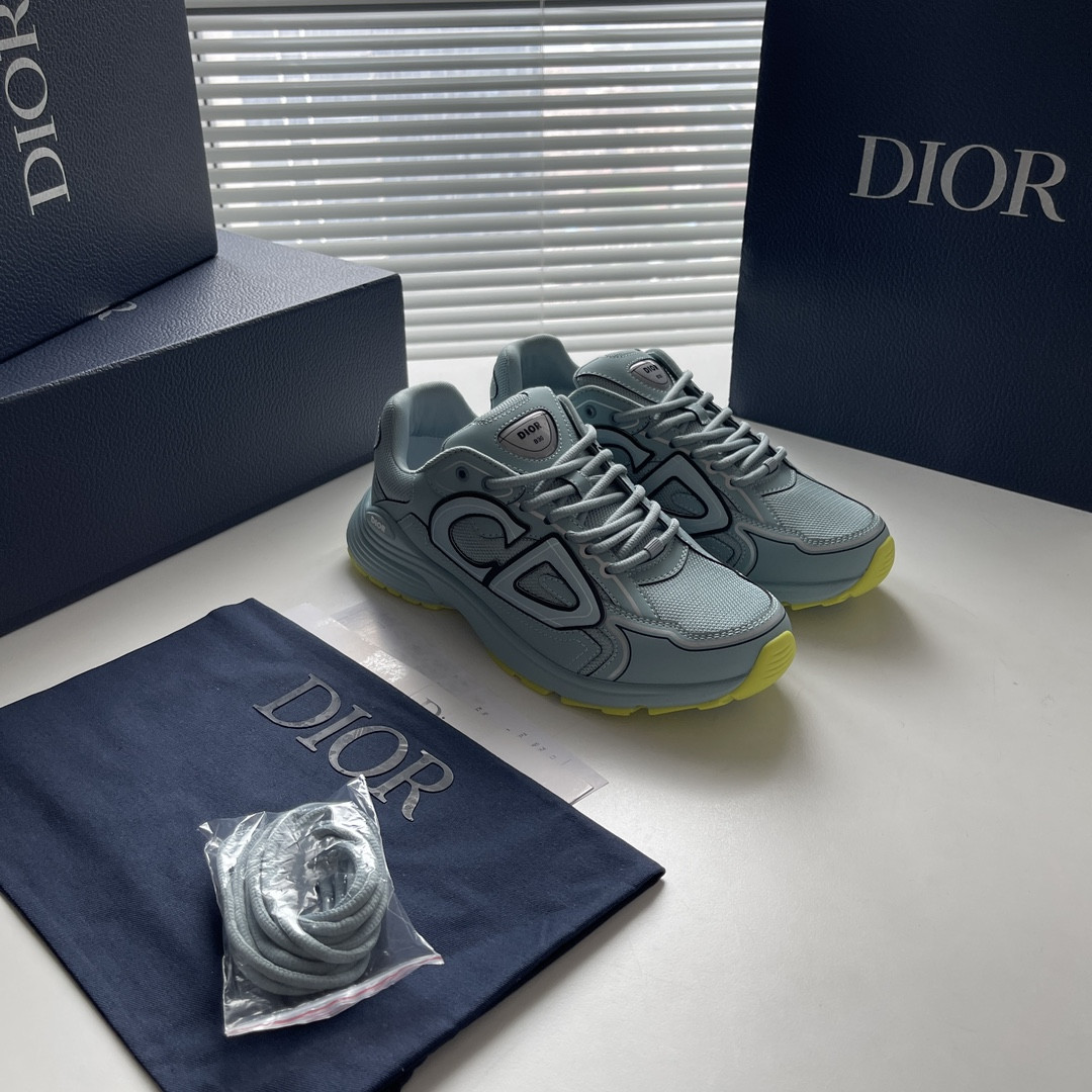 UA D10r B30 Sneaker Blue Mesh and Technical Fabric