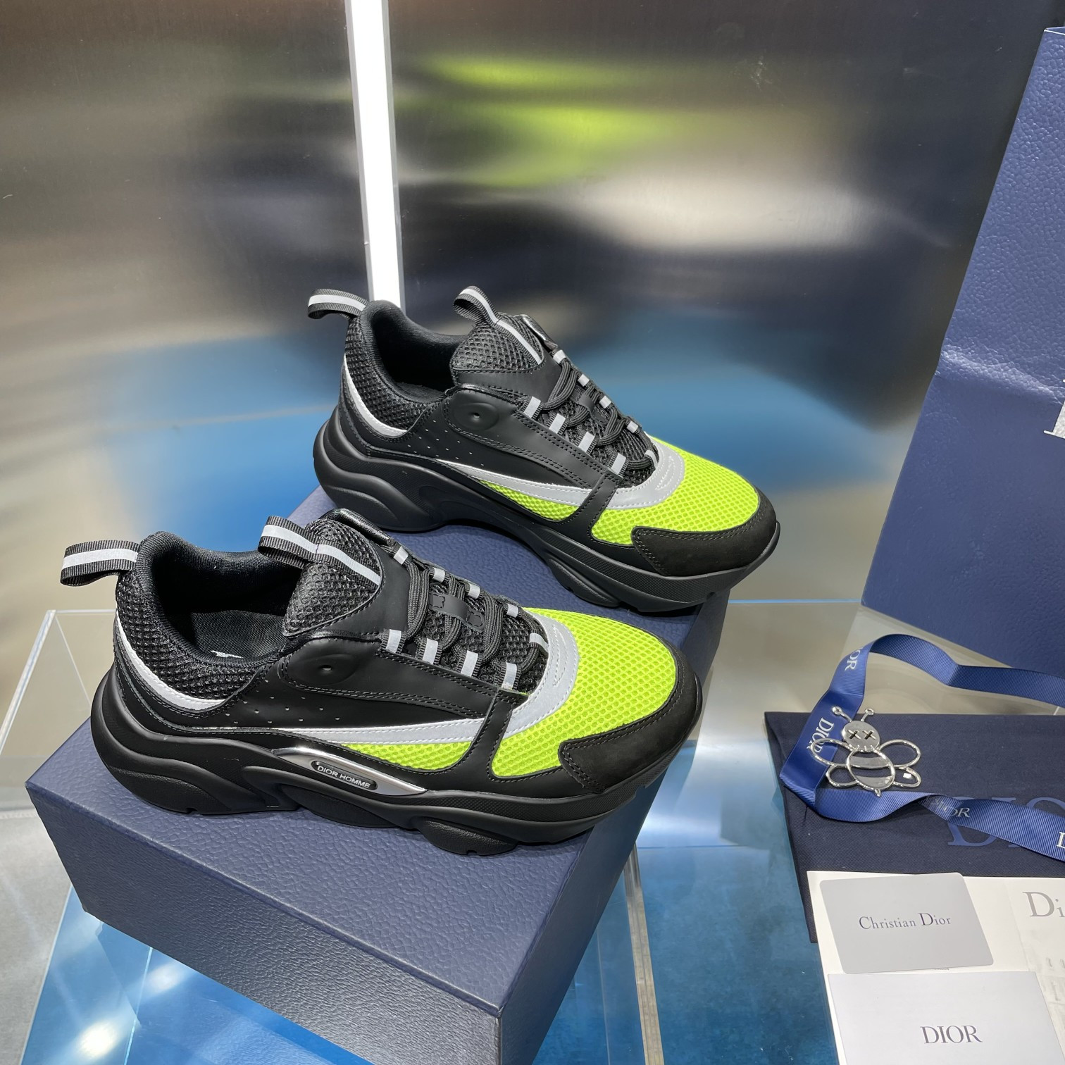 UA D10r B22 black and green Sneaker