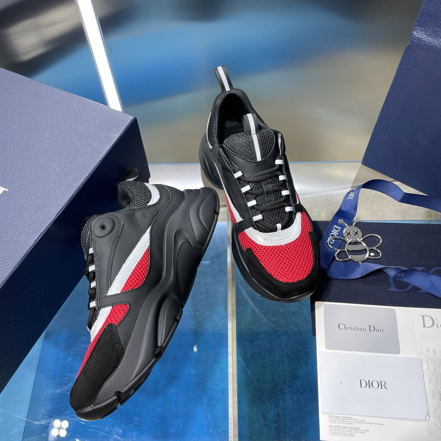 UA D10r B22 black and red Sneaker