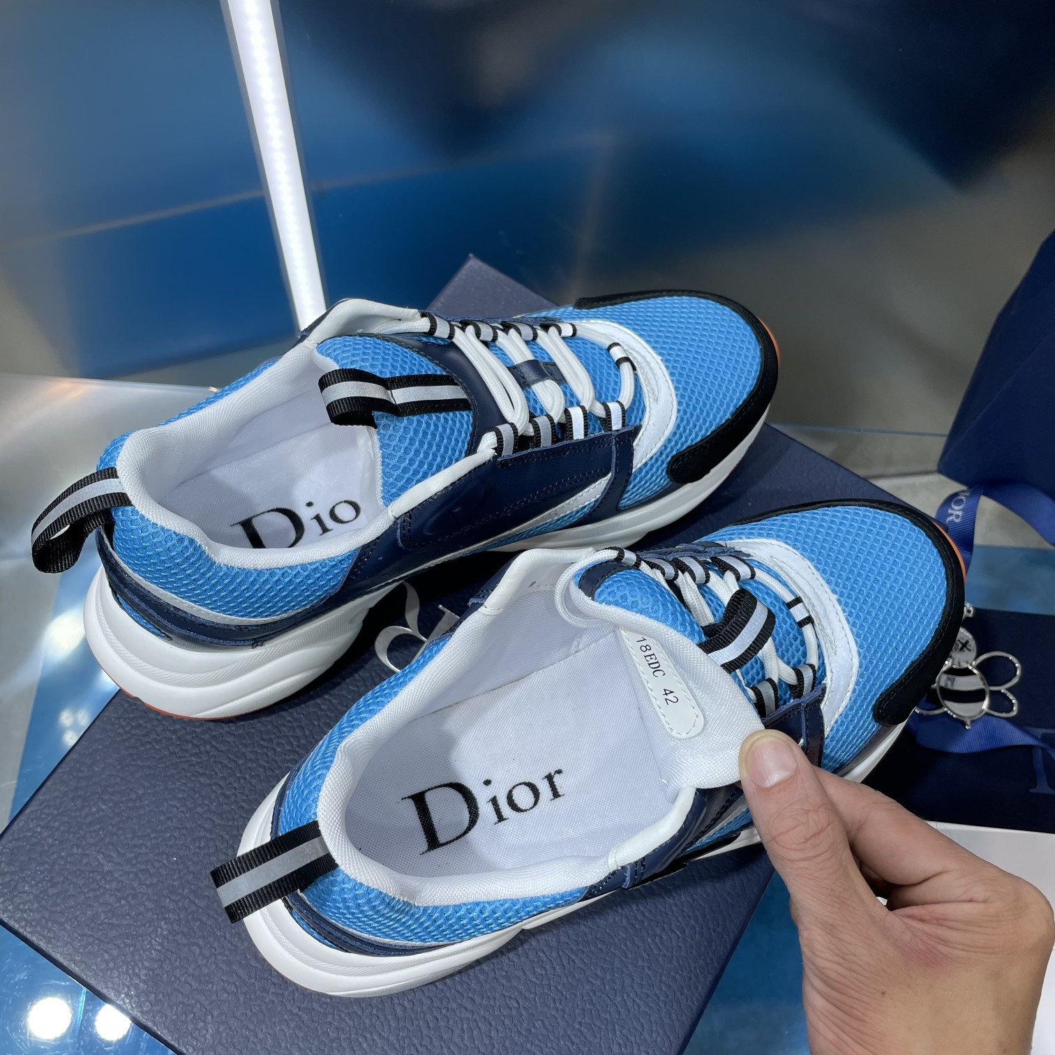 UA D10r B22 blue Sneaker