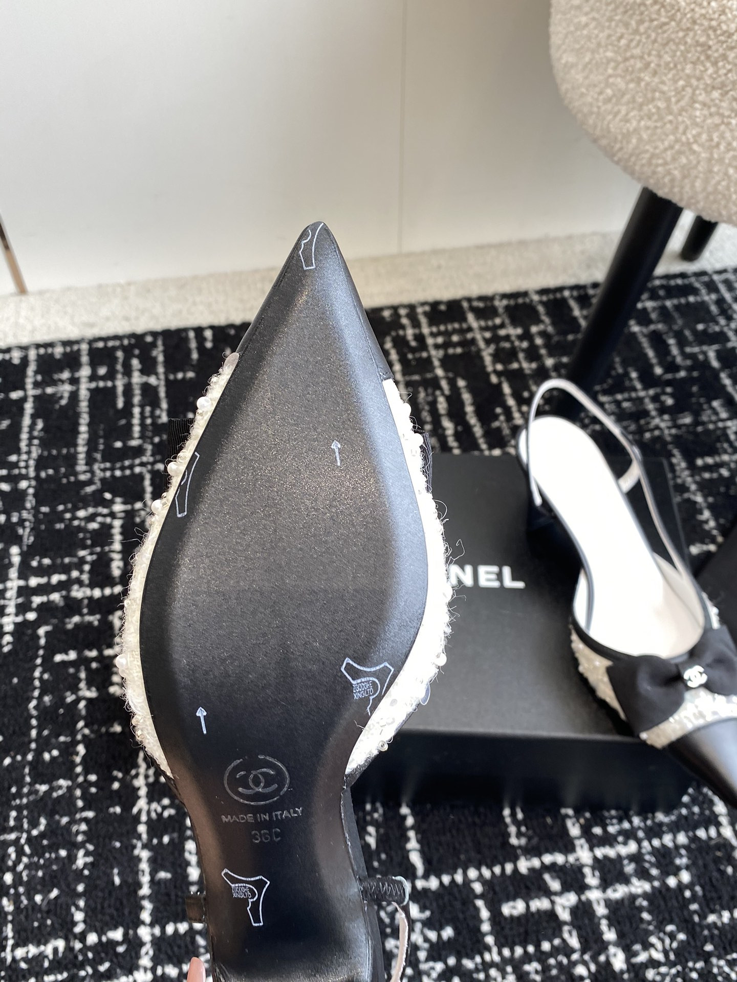 UA Ch**el SLINGBACKS