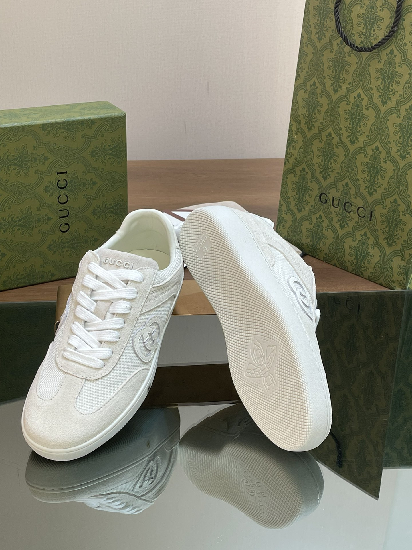 UA Gvc*1 INTERLOCKING G SNEAKER  White