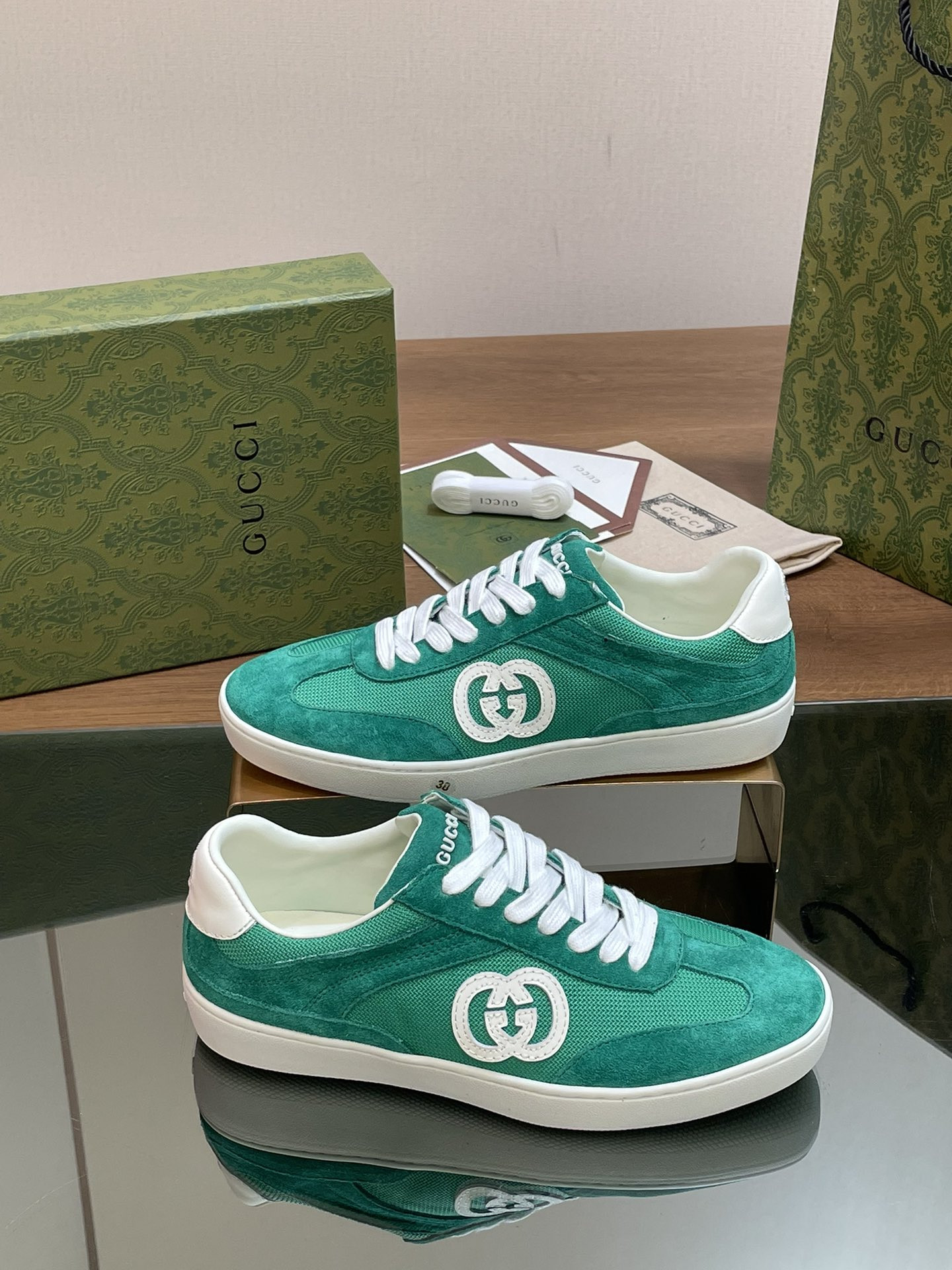 UA Gvc*1 INTERLOCKING G SNEAKER Green