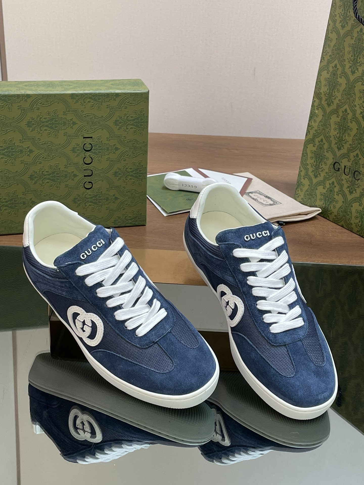 UA Gvc*1 INTERLOCKING G SNEAKER Blue