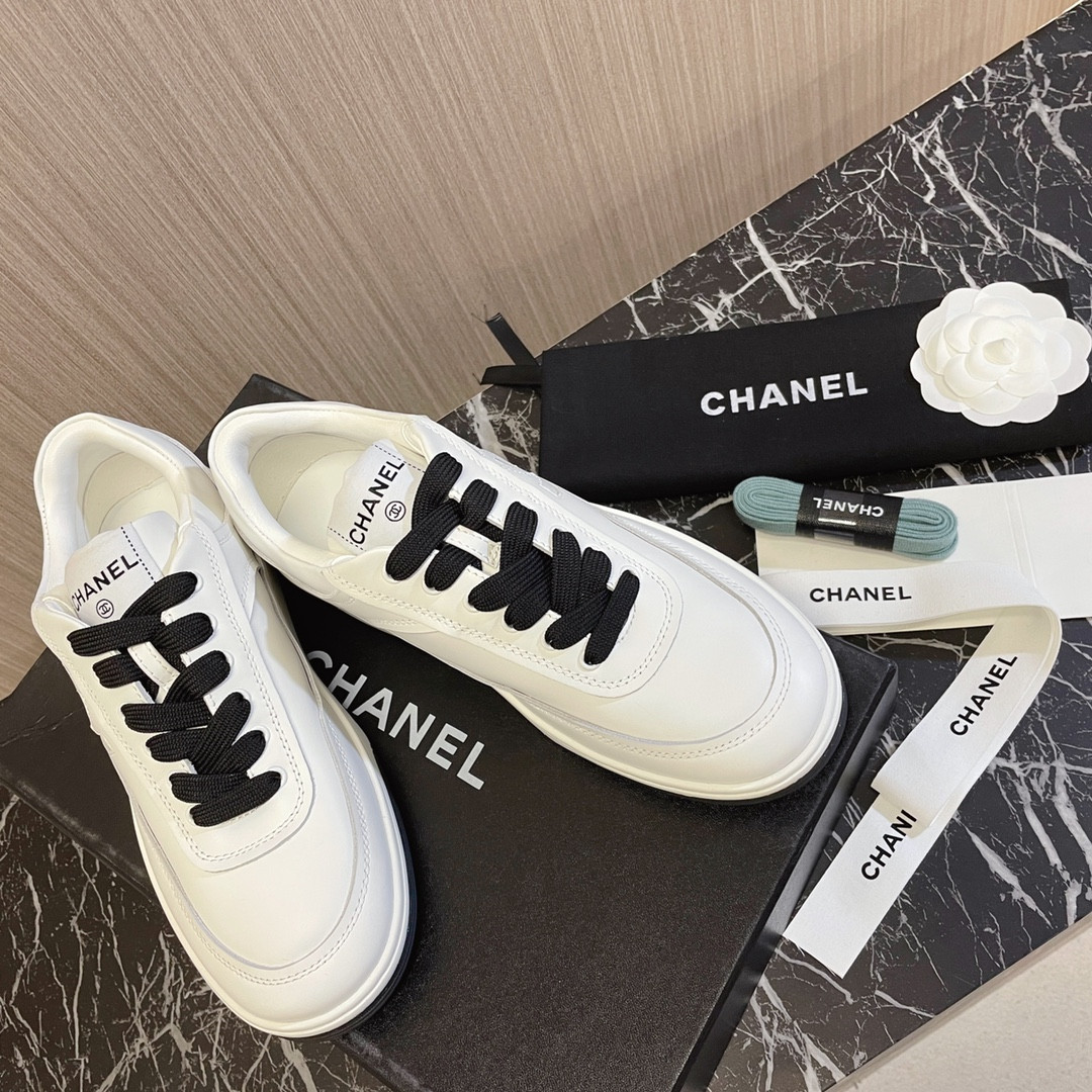 UA Ch**el SNEAKERS calfskin
