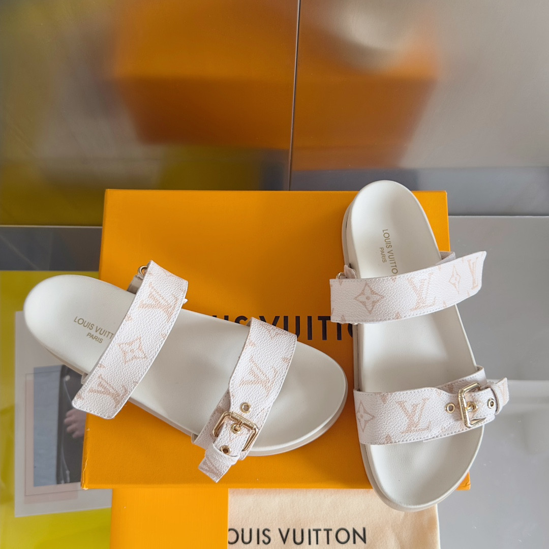 LV Bom Dia Flat Comfort Mule