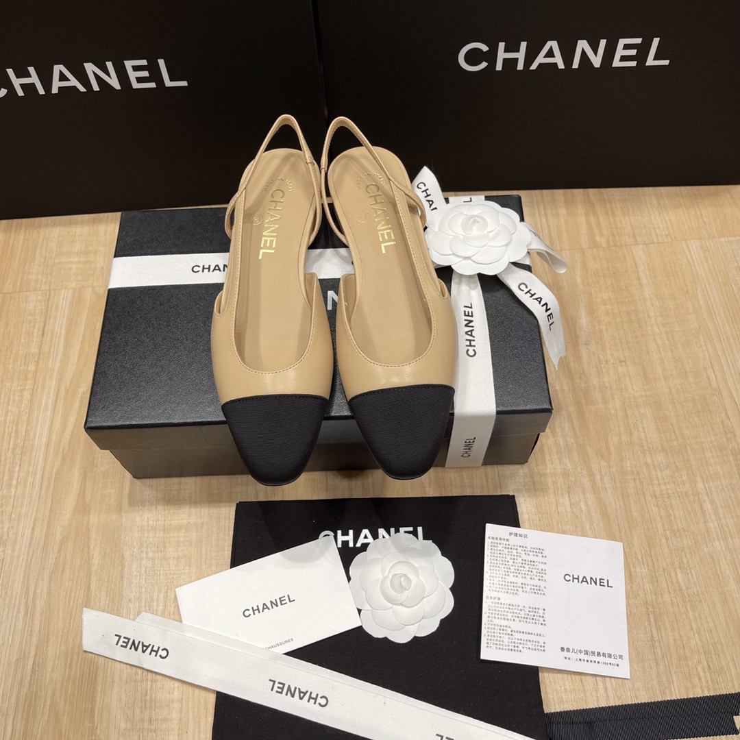 UA Ch**el SLINGBACKS FLAT