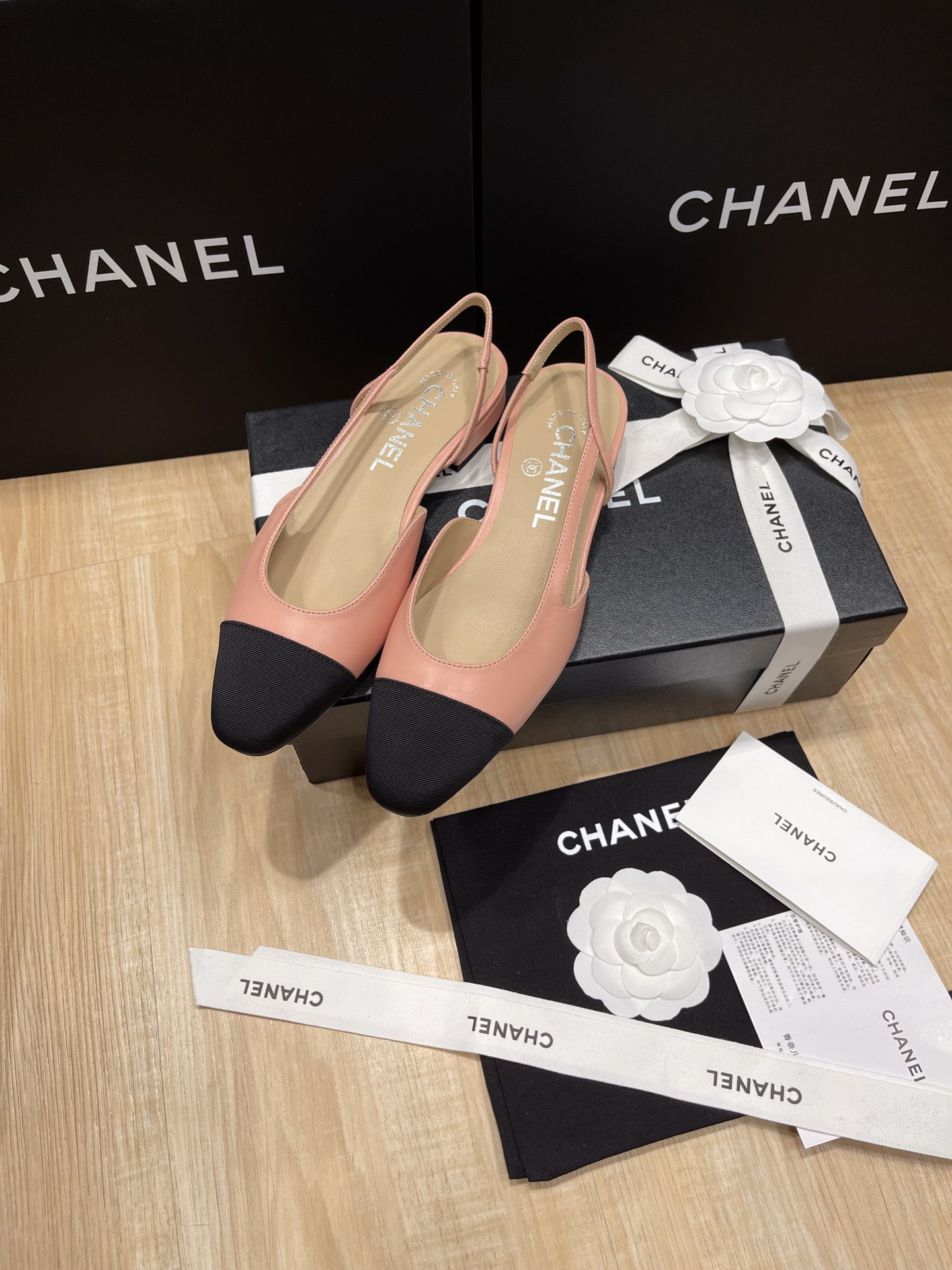 UA Ch**el SLINGBACKS FLAT