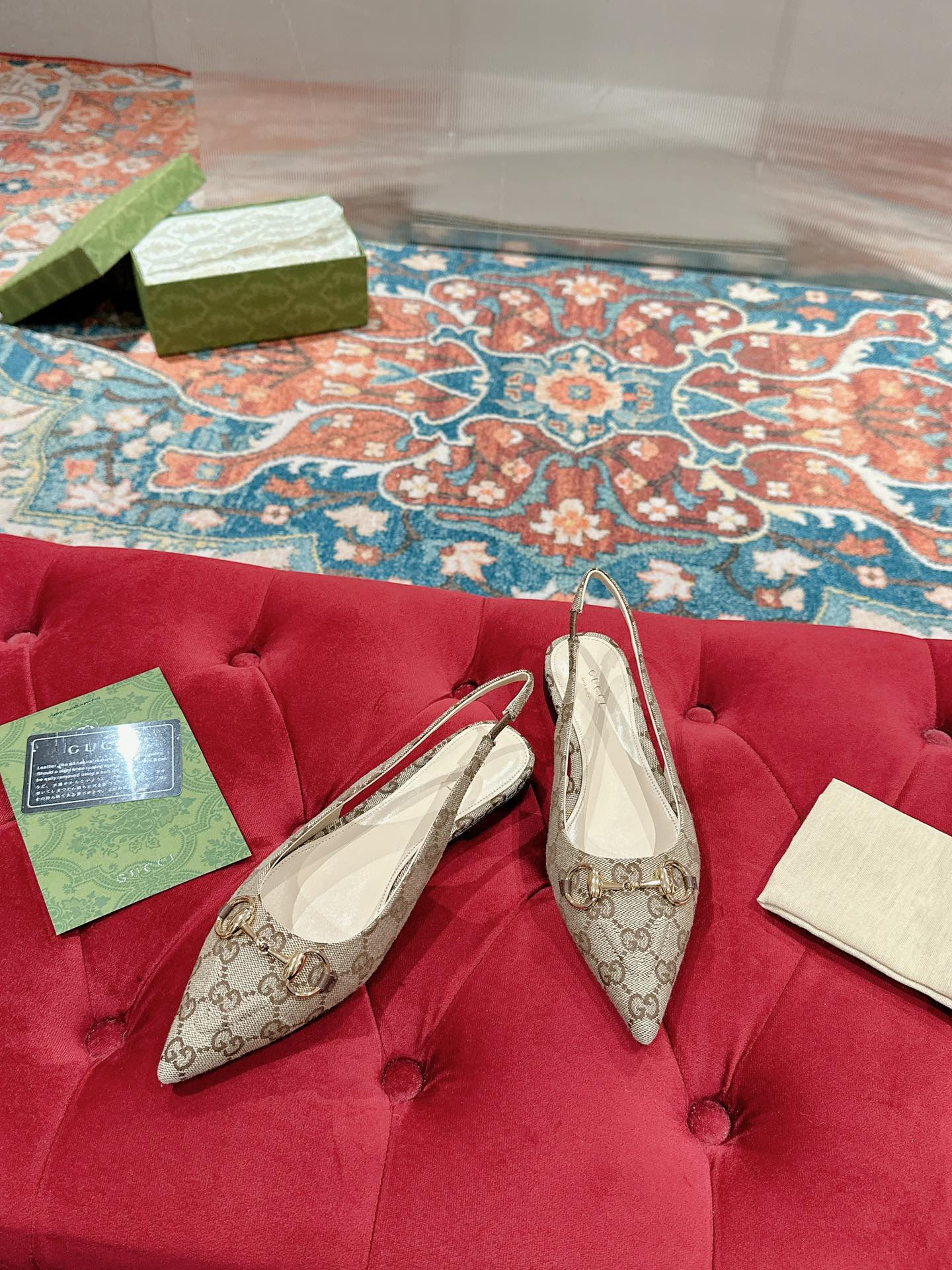 UA Gvc*1 HORSEBIT SLINGBACK FLAT