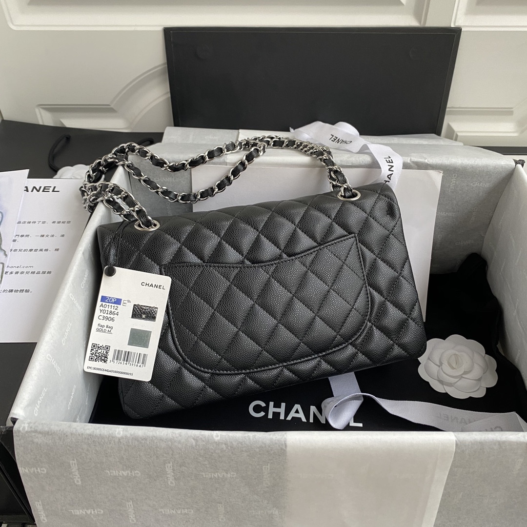 Ch**el Classic Flap Bag 15.5×25.5×6.5cm