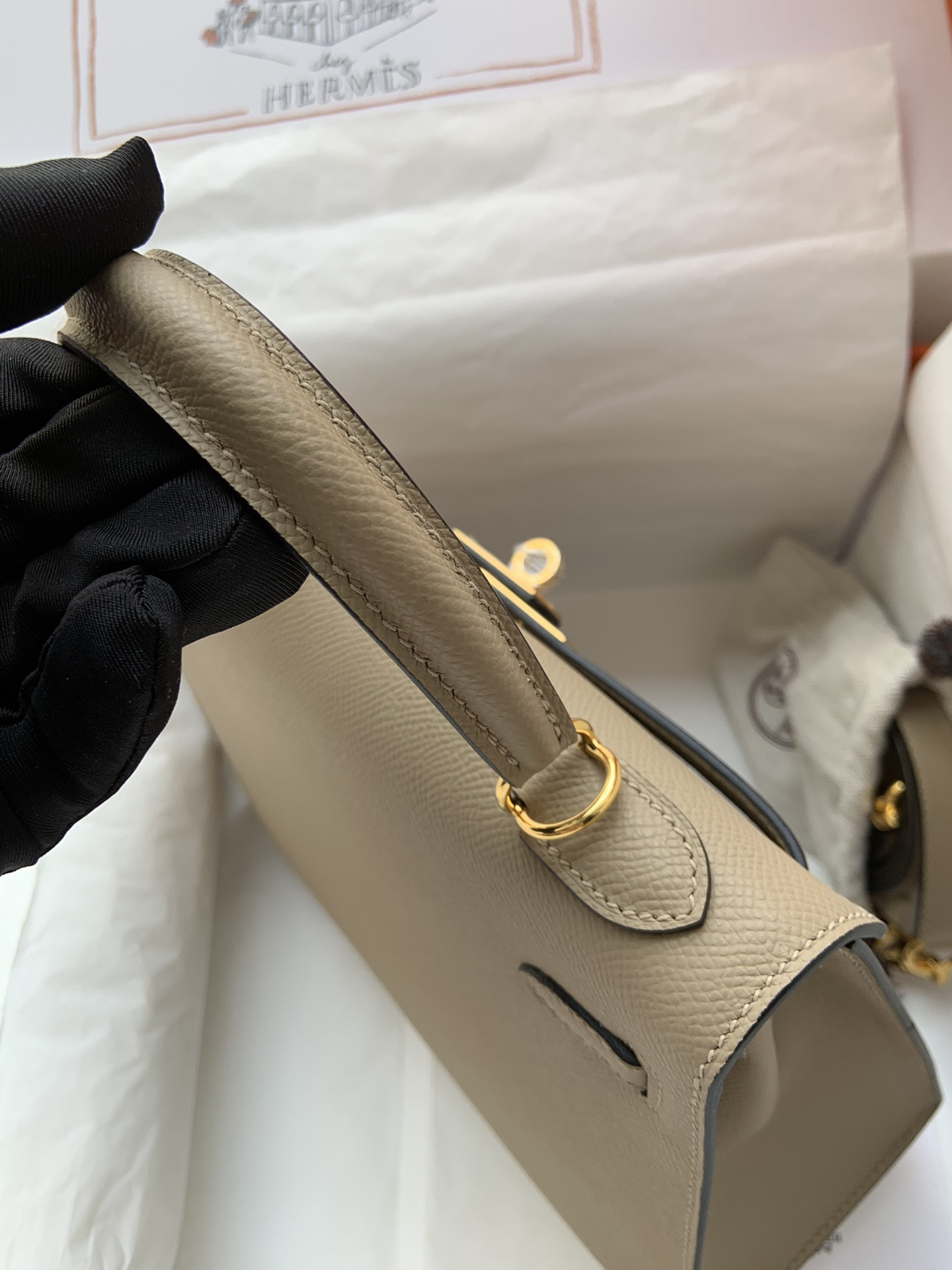 H**me5 Kelly Gold-tone Hardware 25 28