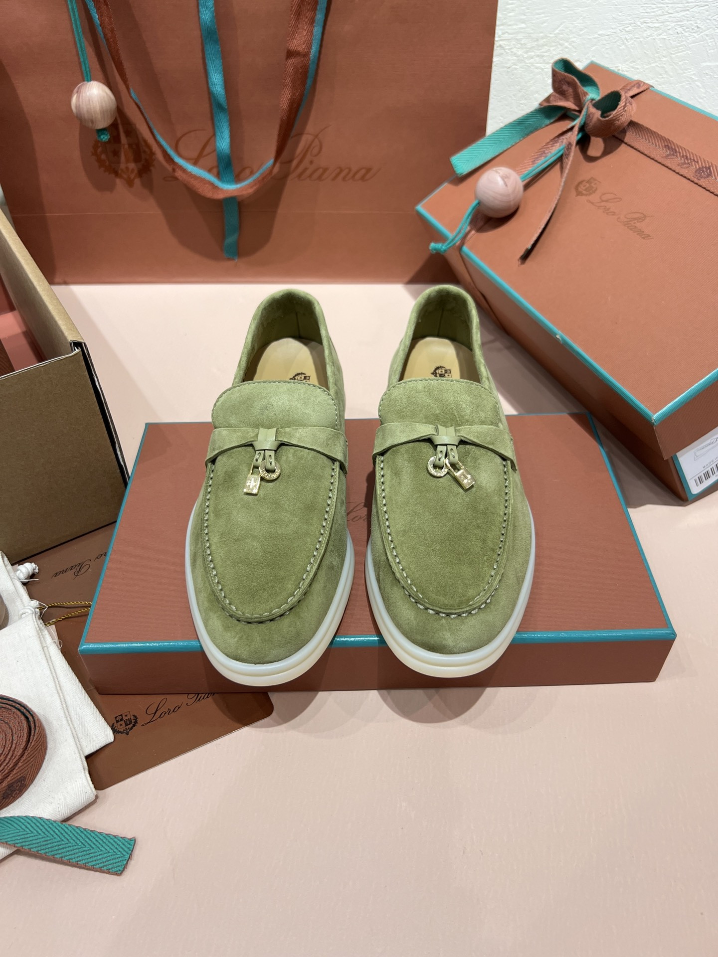 UA L0r0 P1ana Summer Charms Walk Loafers