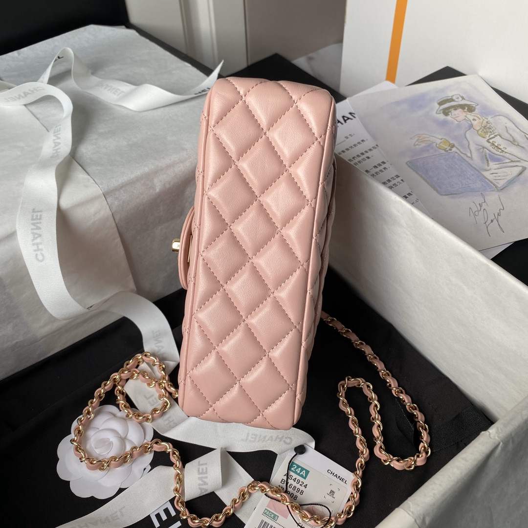 Ch**el 24A Mini Classic Handbag 12 × 20 × 6 cm