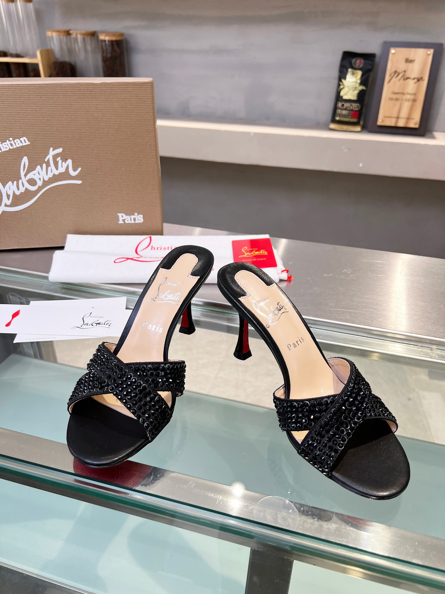 ua chr1st1an louboutin cl red-botT0m shoes
