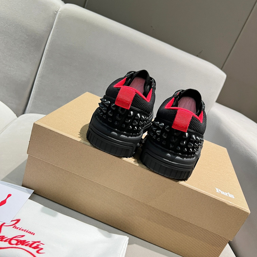 UA Chr1st1an Louboutin 2024 [New]ASTROLOUBI Unisex Thick-Soled Sneakers