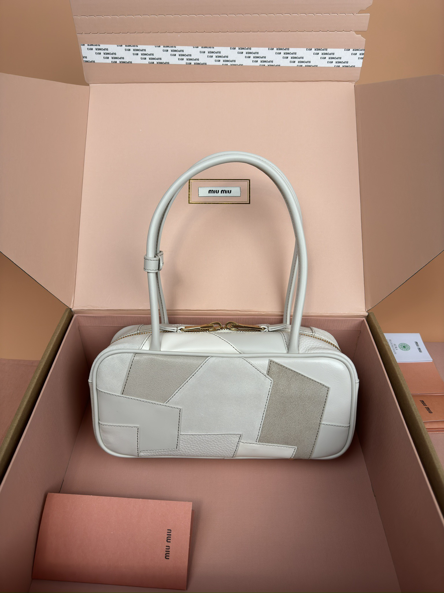 M1v M1v leather beau bag 28×15×9cm