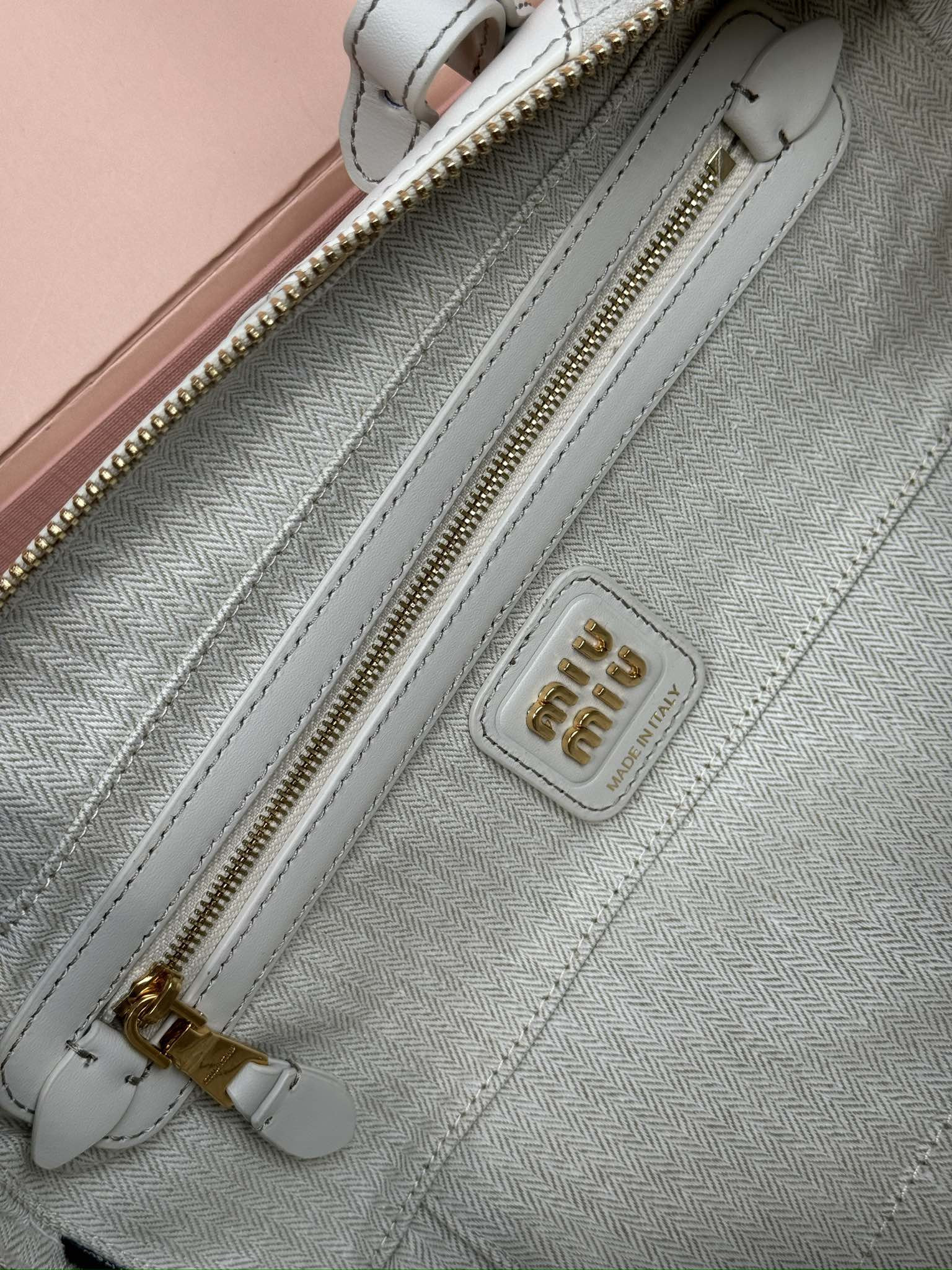 M1v M1v leather beau bag 28×15×9cm