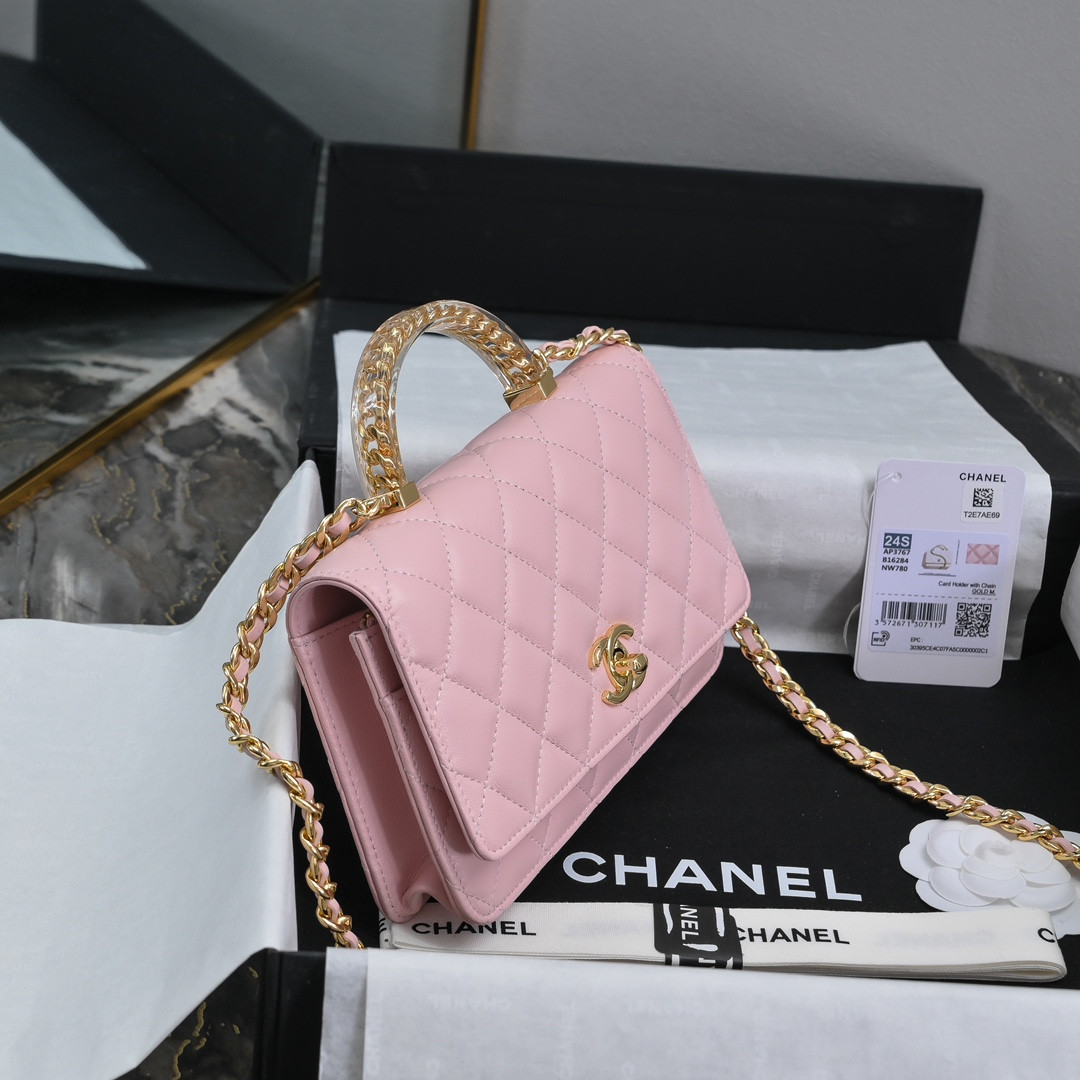 Ch**el Clutch With Chain 19cm