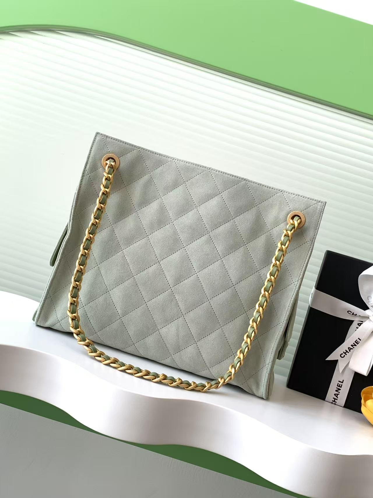 Ch**el shopping bag hobo 26x31x13cm