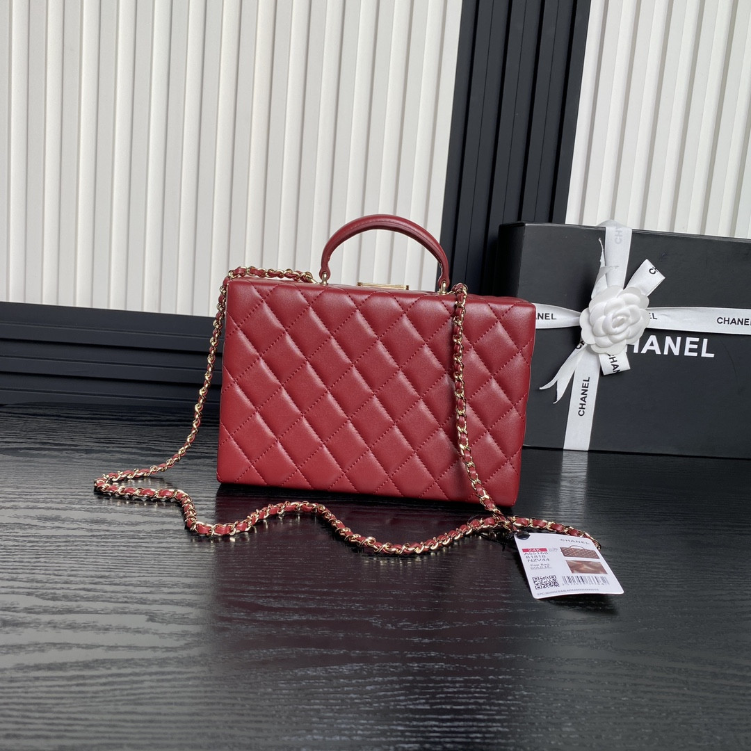 Ch**el Box bag 15x22x7.5cm