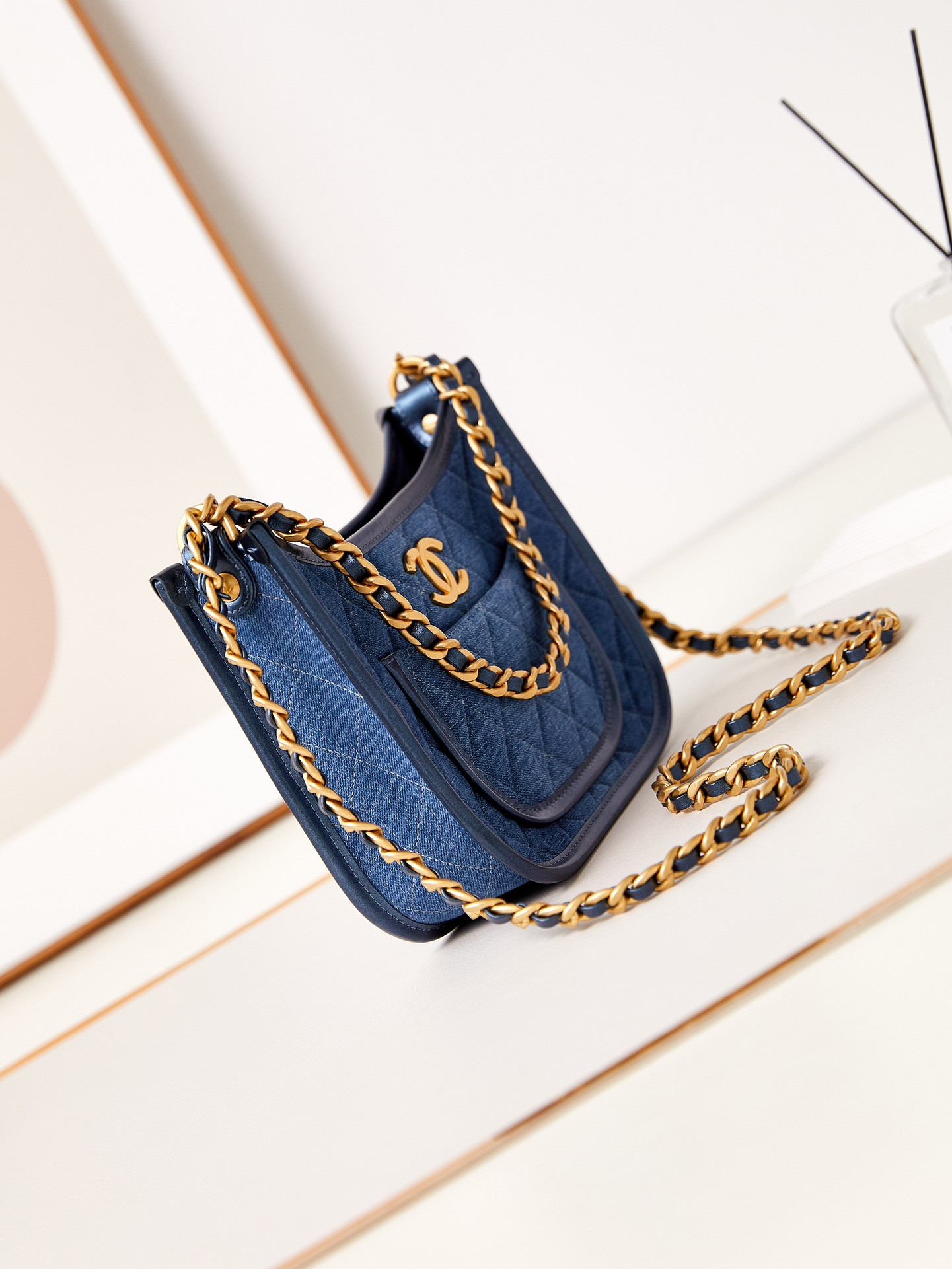 ch**el 24s De*1m retro hobo bag 20x24x6cm