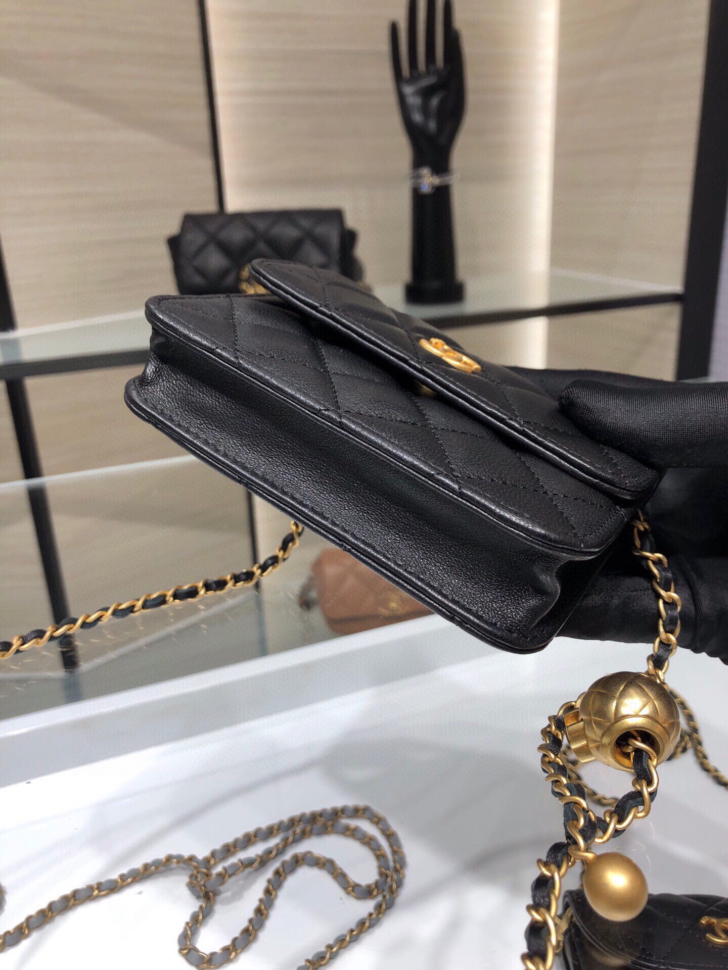 Ch**el 20S FLAP HANDBAG AP1465 12x9cm