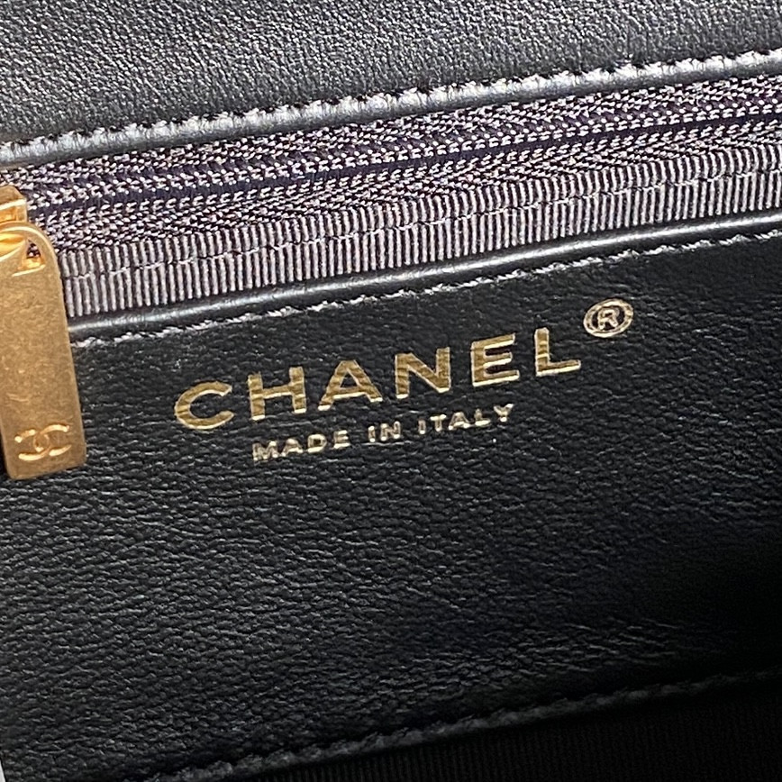 Ch**el Flap Handbag AS5317 22x23.5x6cm