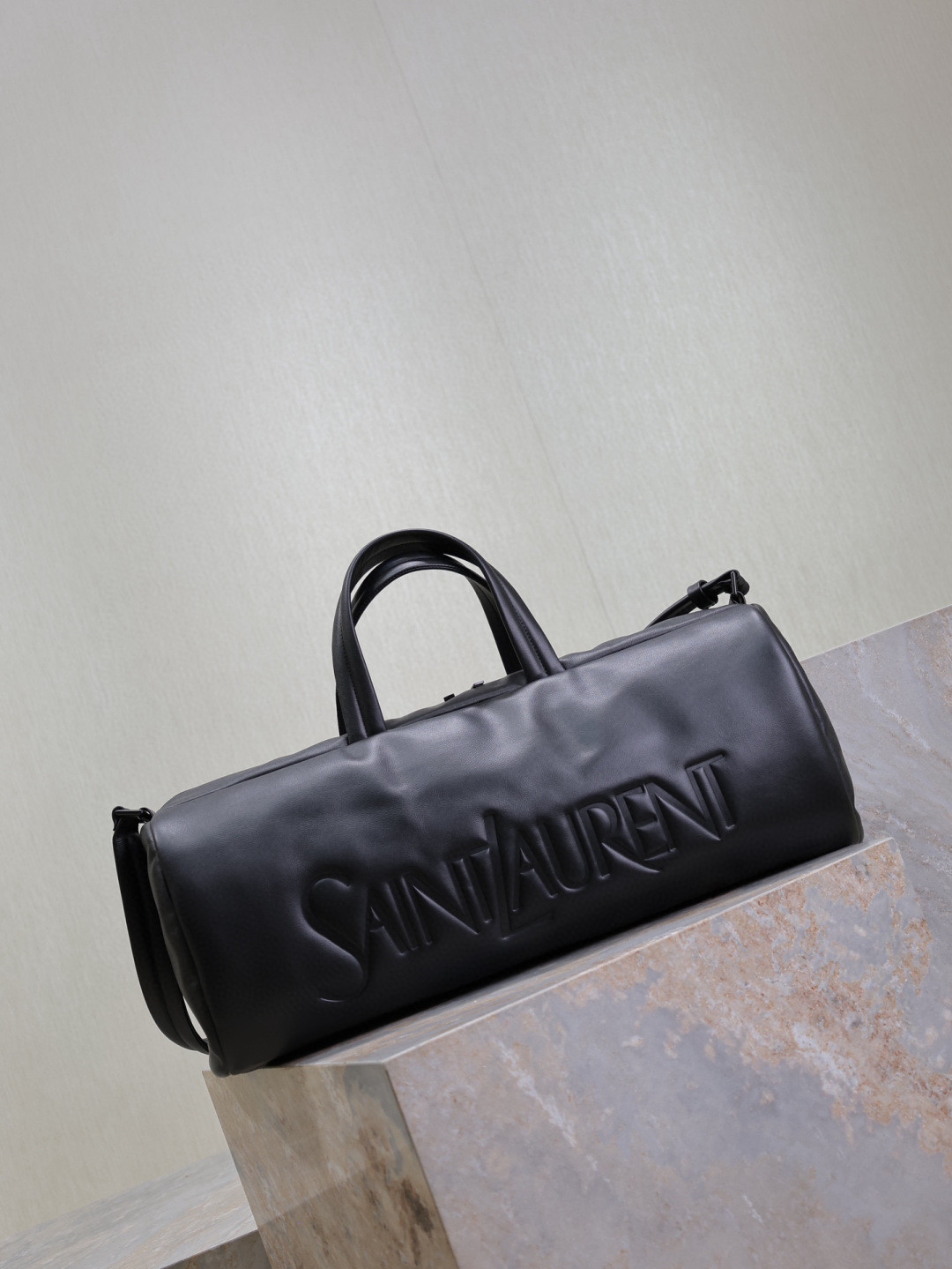 Y51 Sa1nt Lau*nt duffle in lambskin 53x24x22cm