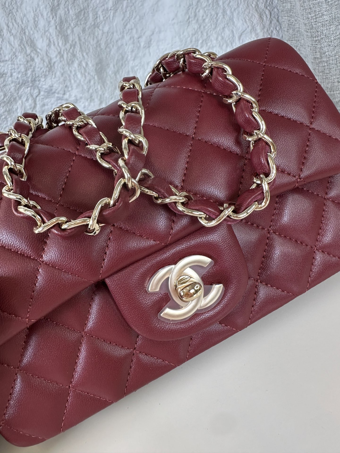 Ch**el Mini Flap Bag 20x12x6cm