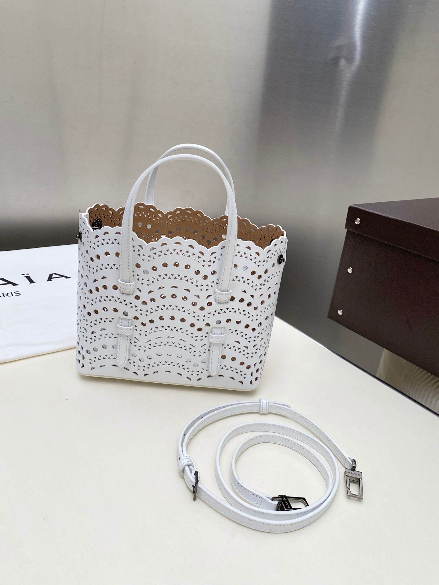 A1a1a Mina 20 bag In Vienne  Wave 20x17x10cm