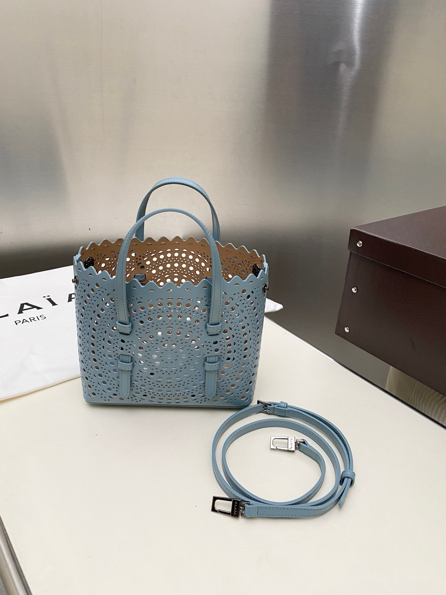 A1a1a Mina 20 bag In Vienne Wave 20x17x10cm