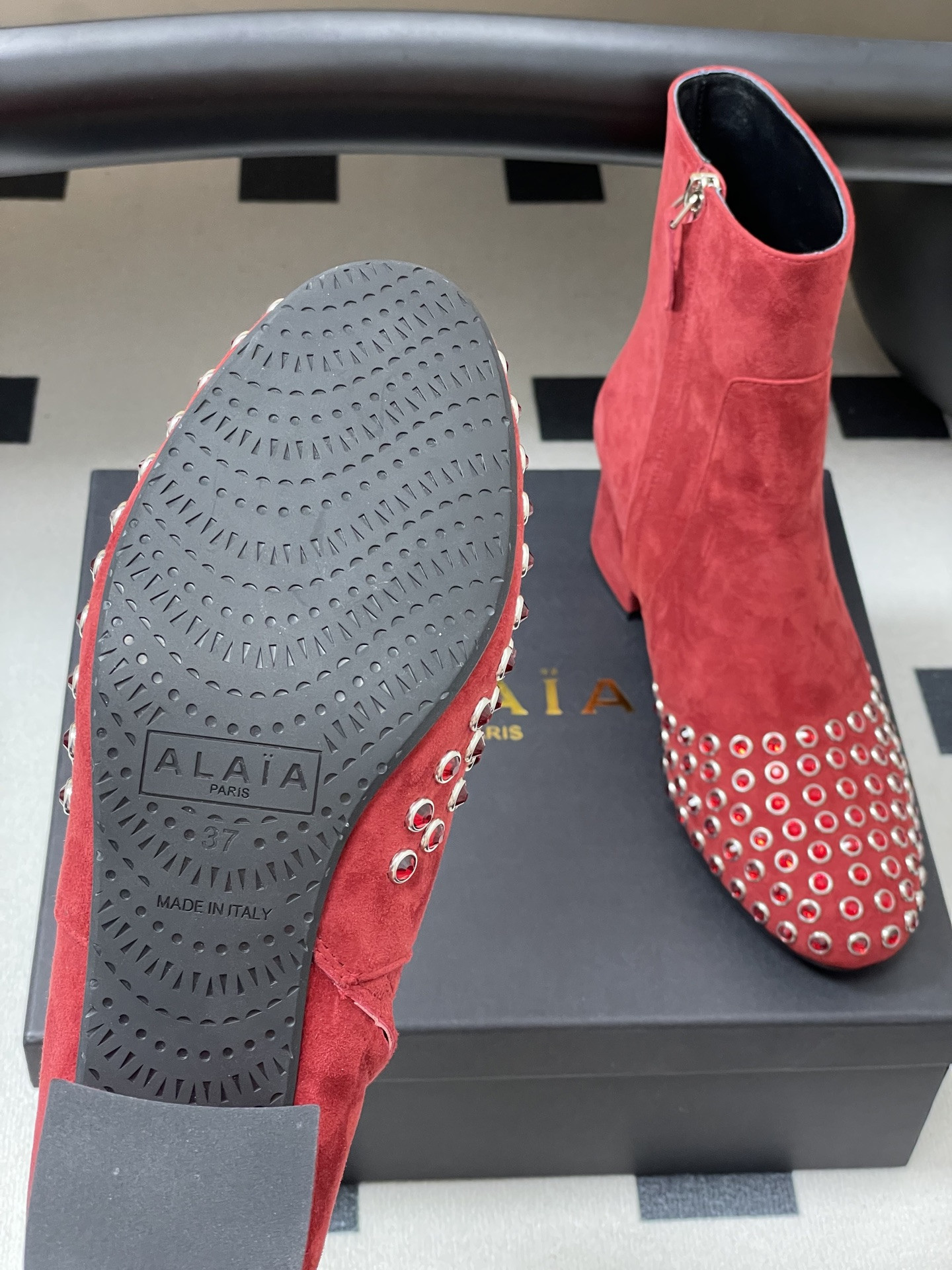 ua a1a1a crystal d1am0nd boots 5.5cm heel(cusT0mized size 7-10 days production time)
