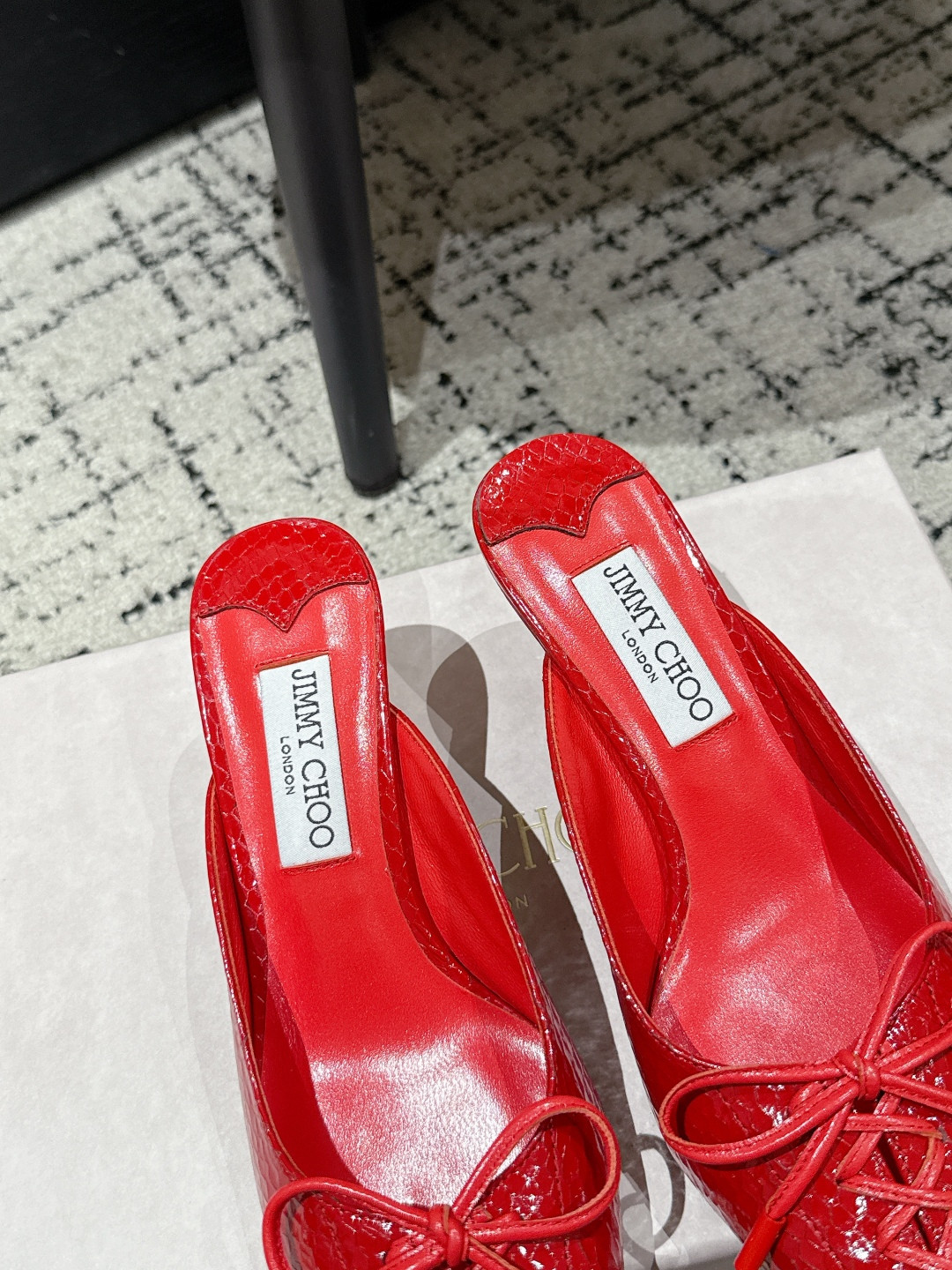 UA J1m*y Ch00 Scarlett Mule 5cm