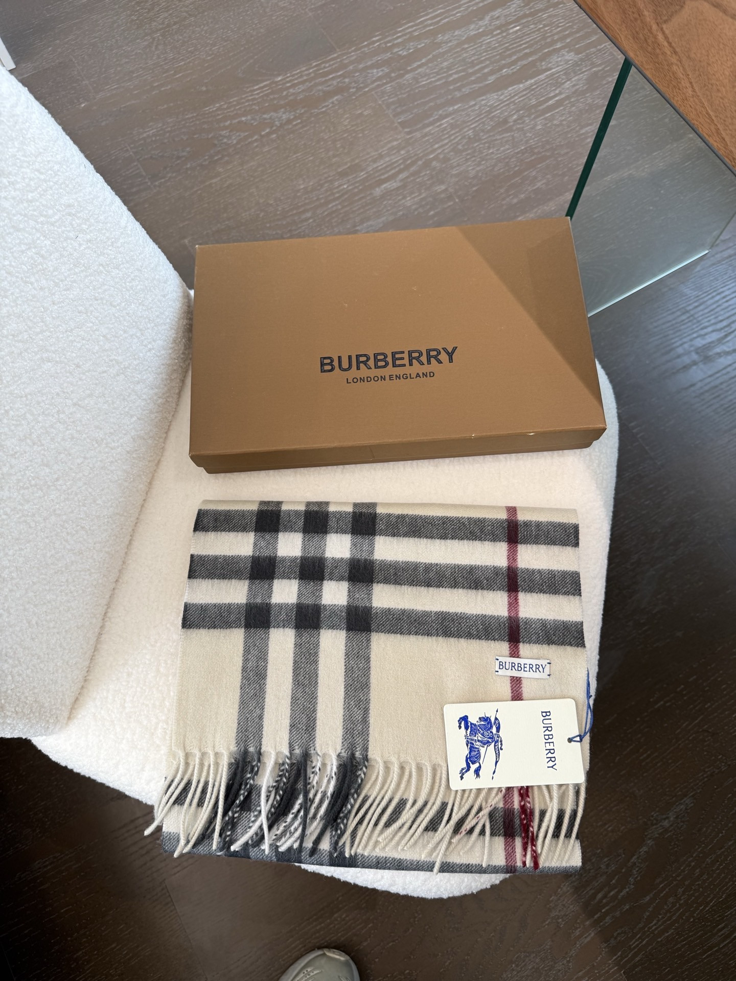 Bv*b*rry scarf 30x180cm