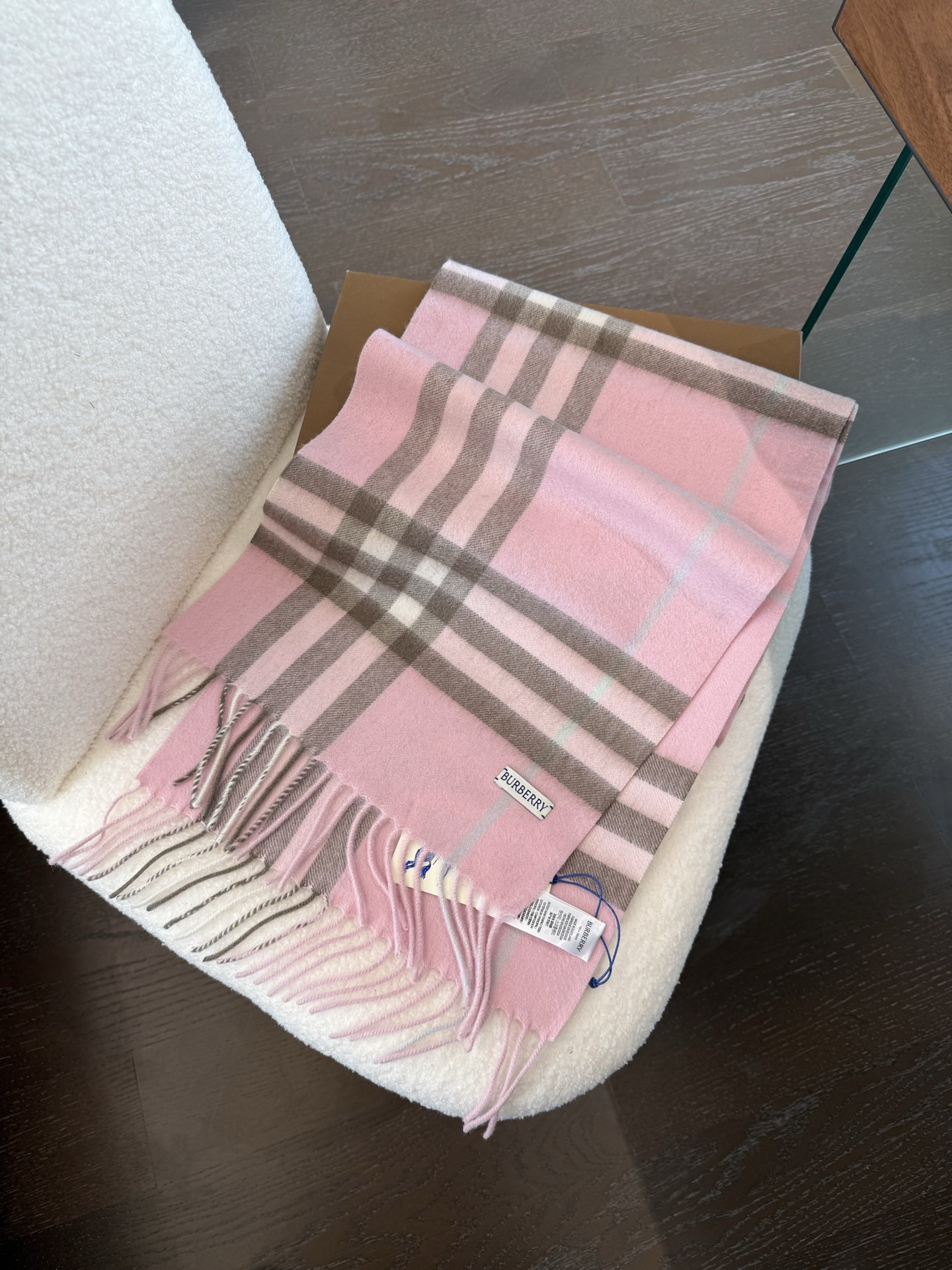 Bv*b*rry scarf 30x180cm
