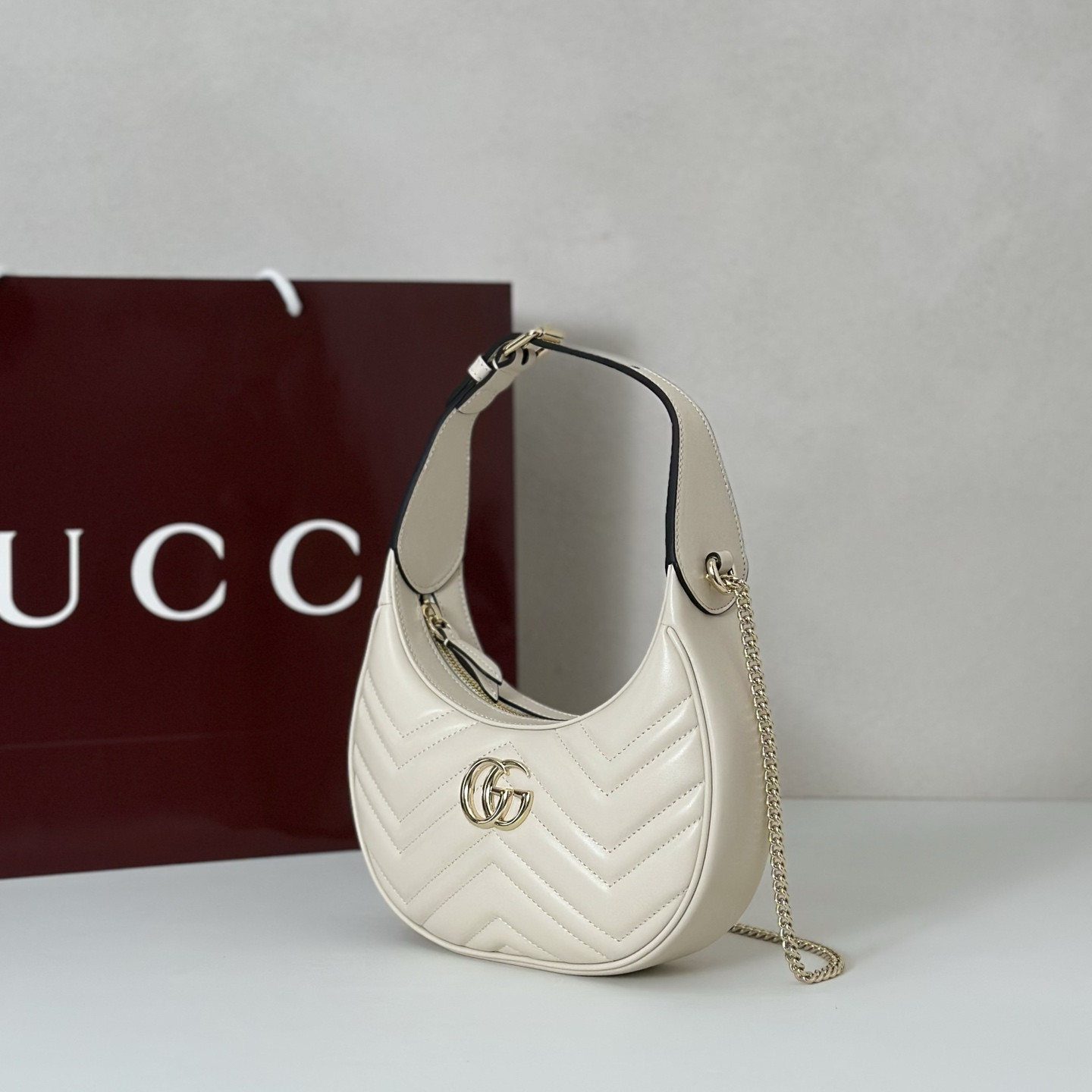 Gvc*1 GG Marmont Small Shoulder Bag 21.5x11x5cm