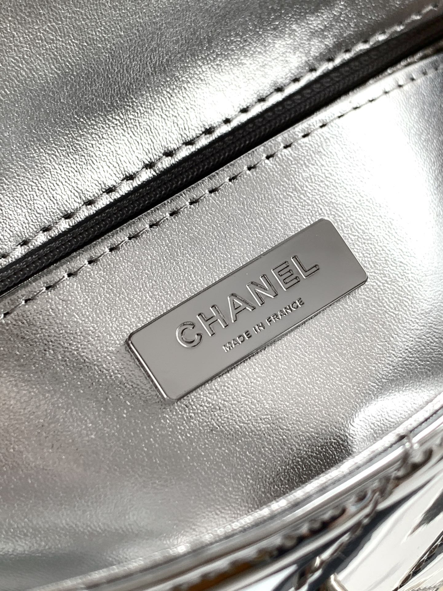 Ch**el Mini Flap Bag with Top Handle 13x18.5x4.5cm
