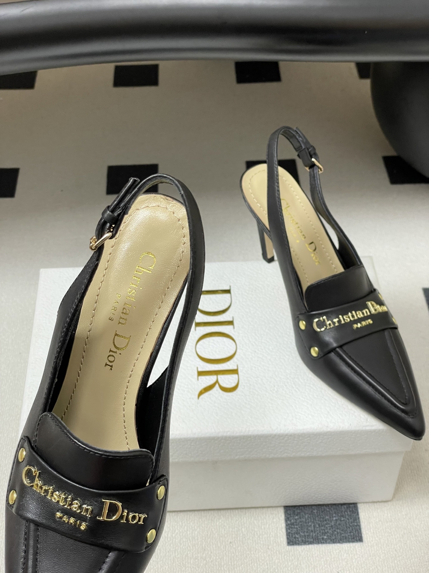 UA D10r Boy Slingback Pump 8.5cm Heel