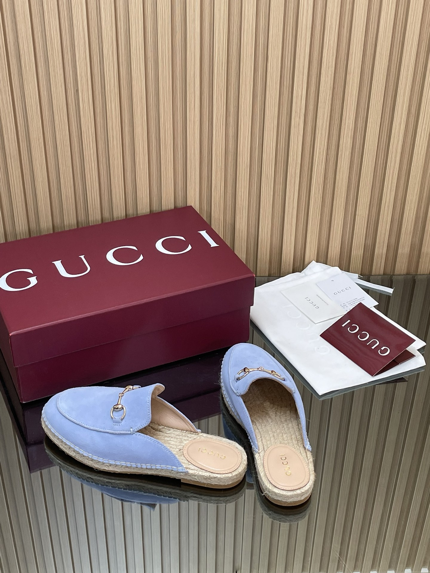 ua Gvc*1 espadrille mule with horsebit