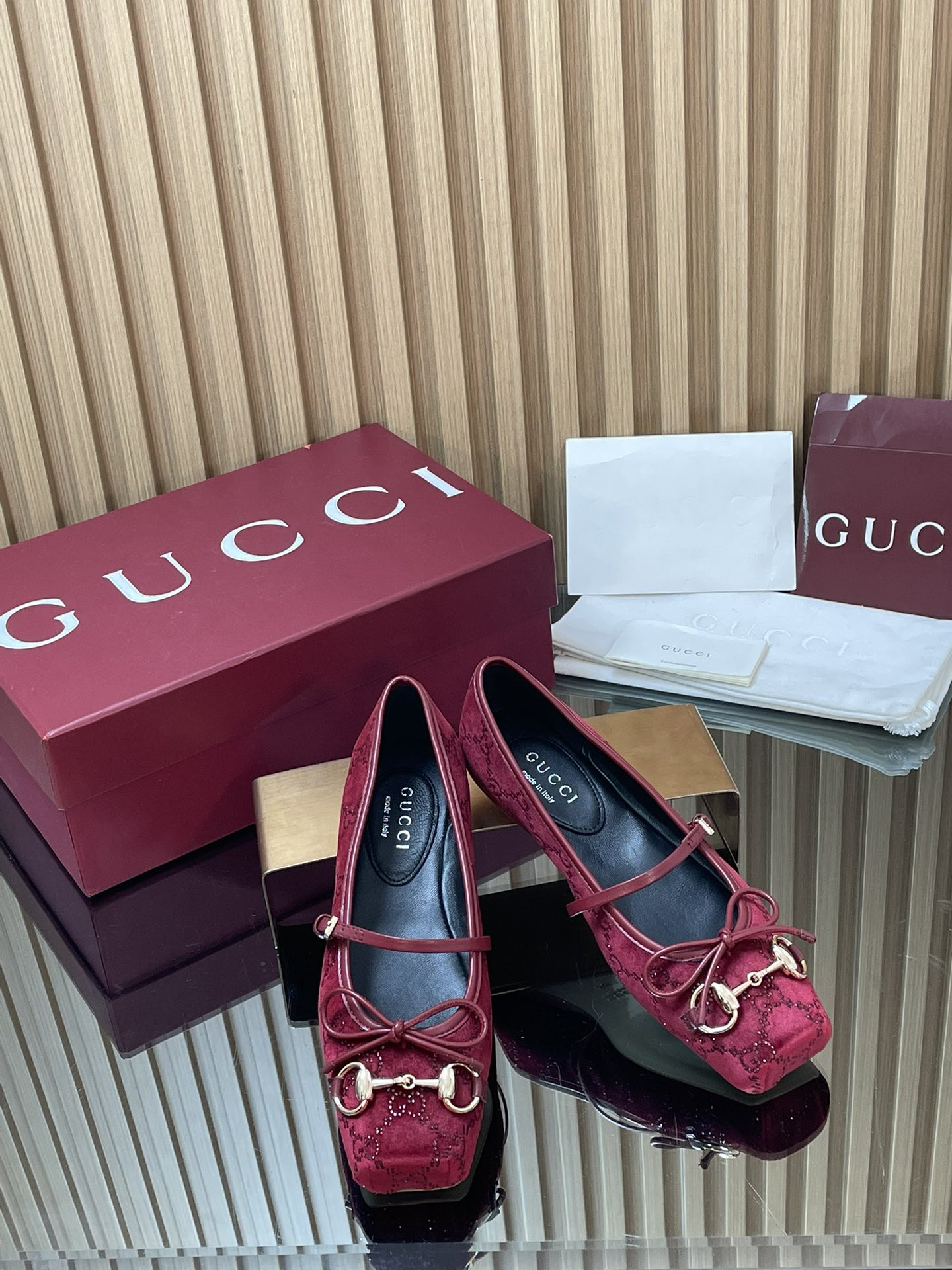 ua Gvc*1 horsebit ballet flat