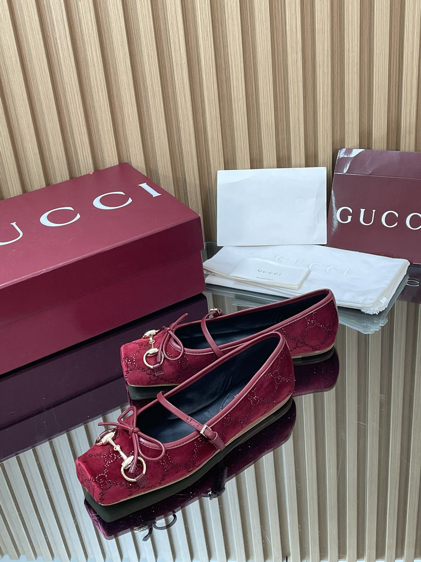 ua Gvc*1 horsebit ballet flat